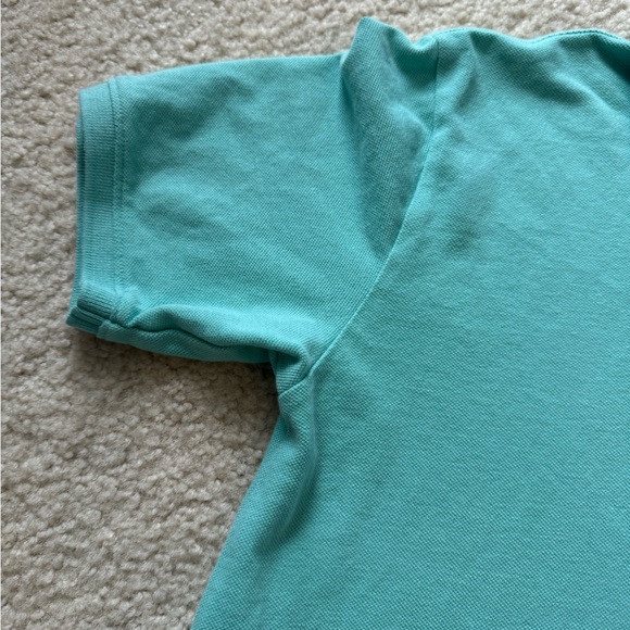 Calvin‎ Klein short sleeved polo  top size 14/16 (large) collar boys teal - Picture 6 of 6